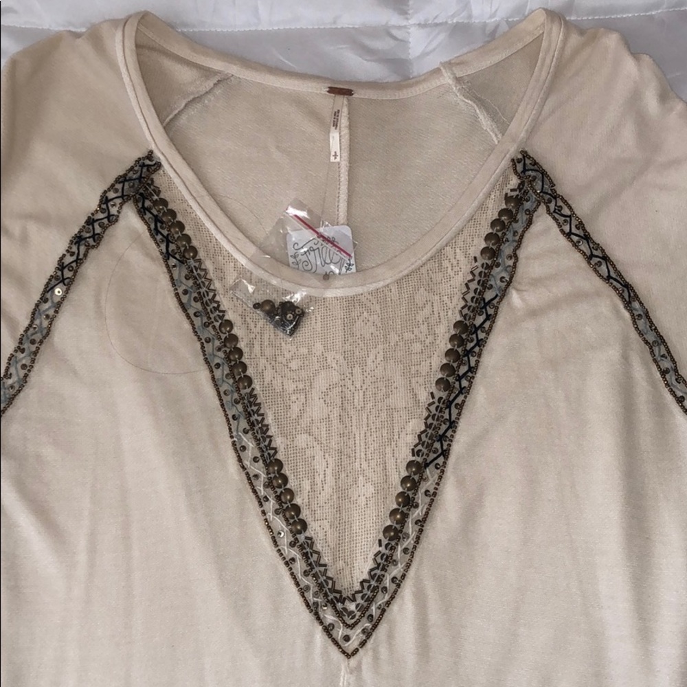 Free People Beaded tunic
